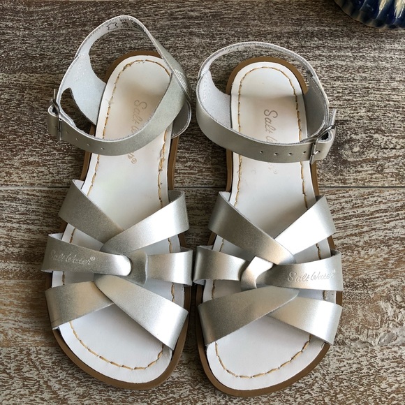 Salt Water Sandals by Hoy Shoes - Salt Water Sandal by Hoy in Silver